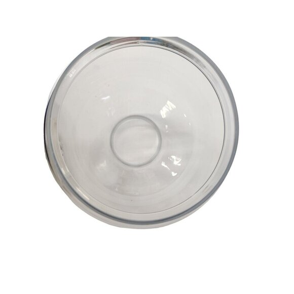 Glass Terrarium with White Concrete Base Modern Rustic Home Decor 8 Inches Tall - Picture 11 of 14